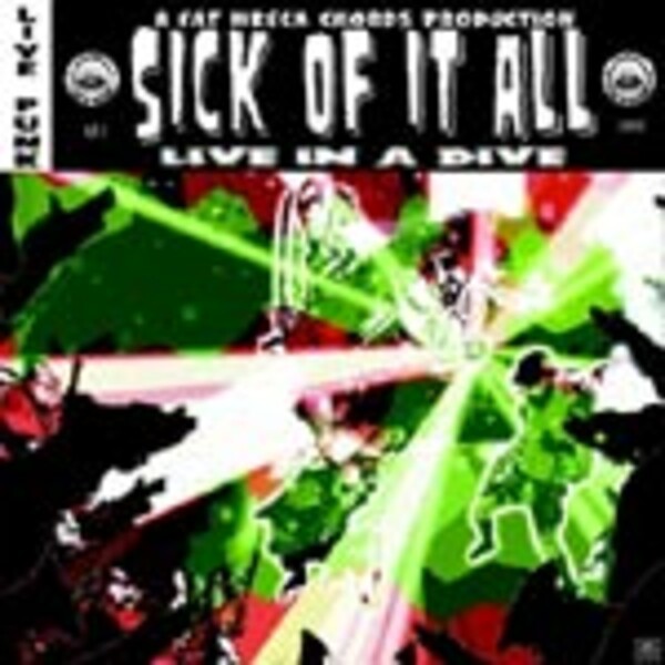 SICK OF IT ALL, live in a dive cover