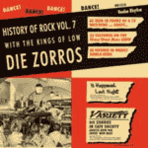 ZORROS, history of rock vol. 7 cover