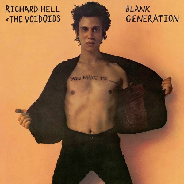 RICHARD HELL, blank generation RICHARD HELL, blank generation cover