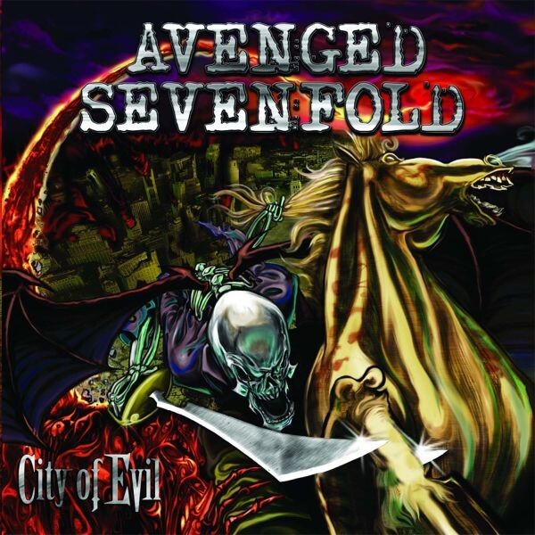 AVENGED SEVENFOLD, city of evil AVENGED SEVENFOLD, city of evil cover