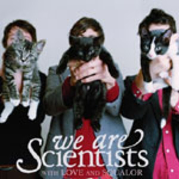 WE ARE SCIENTISTS, with love and squalor cover