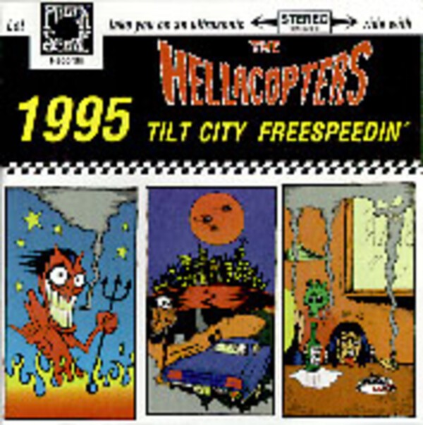 HELLACOPTERS, 1995 / tilt city cover