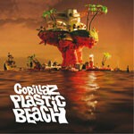 GORILLAZ, plastic beach GORILLAZ, plastic beach cover