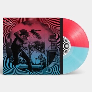 Cover A PLACE TO BURY STRANGERS, live at levitation (neon coral & light blue lp)