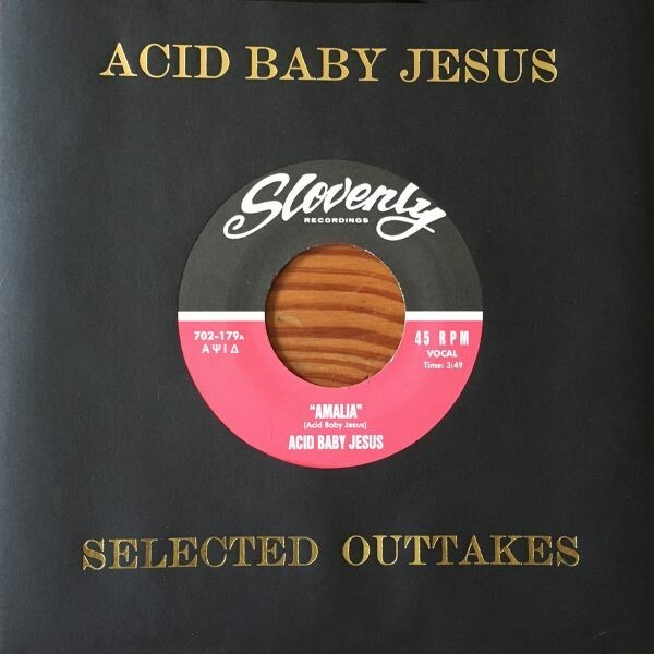 Cover ACID BABY JESUS, selected outtakes