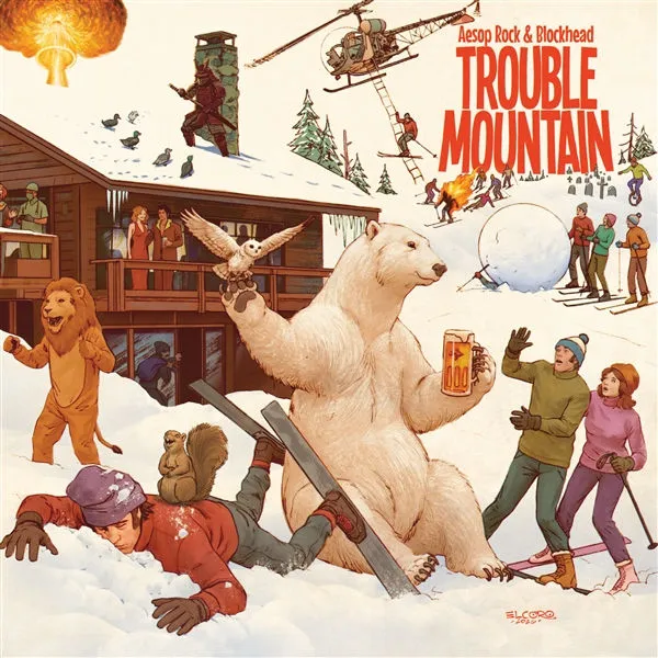 AESOP ROCK & BLOCKHEAD – trouble mountain (CD, Kassette, LP Vinyl)