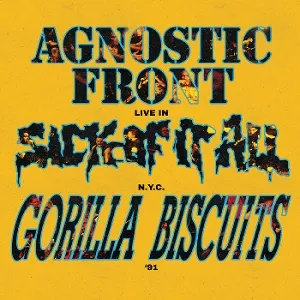 AGNOSTIC FRONT/GORILLA BISCUITS/SICK OF IT ALL – live in nyc 91 (LP Vinyl)