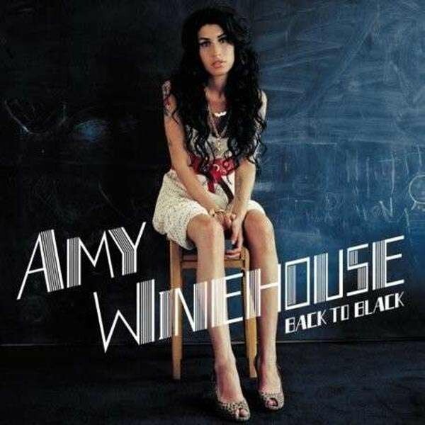 AMY WINEHOUSE, back to black cover