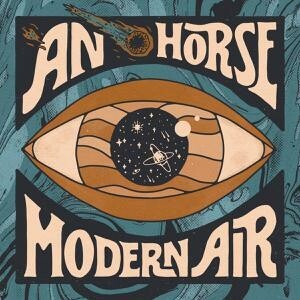 Cover AN HORSE, modern air