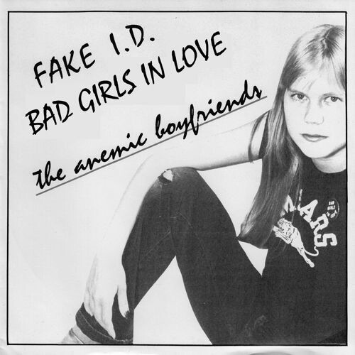Cover ANEMIC BOYFRIENDS, fake id