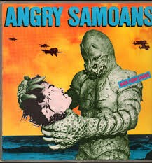 Cover ANGRY SAMOANS, back from samoa