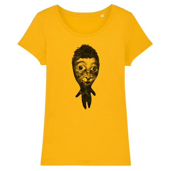 ANNE GRÖN – curious boy (girl), spectra yellow (Textil)