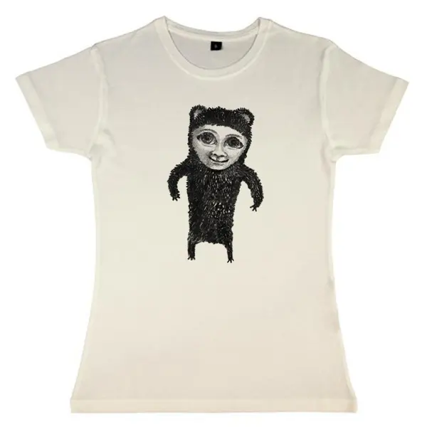 ANNE GRÖN – furgirl (girl), papyrus bamboo (Textil)