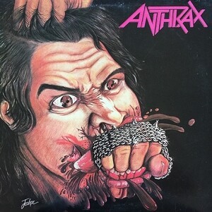 ANTHRAX, fistful of metal cover