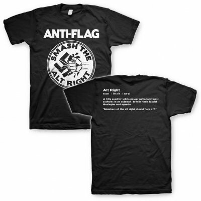 ANTI-FLAG, smash the alt right (boy) black cover