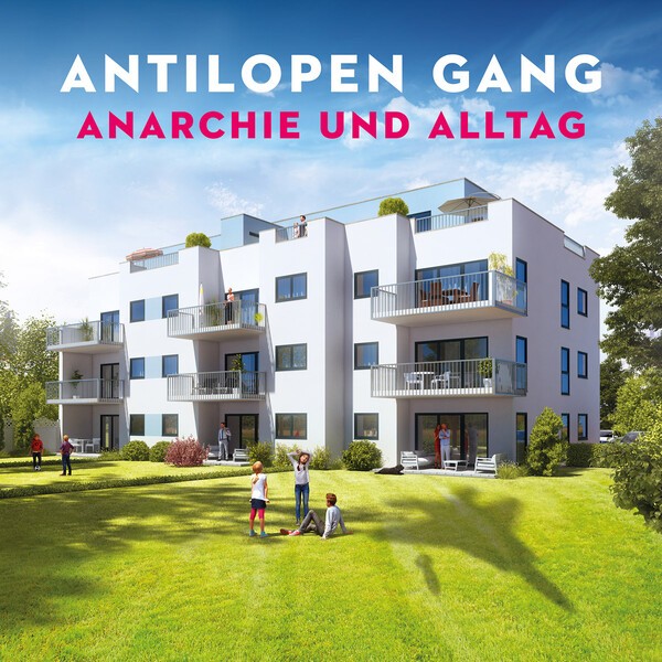 Cover ANTILOPEN GANG, anarchie und alltag