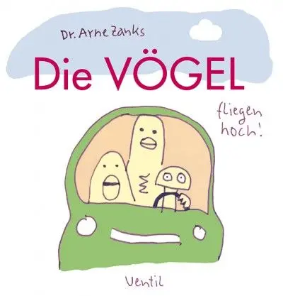 ARNE ZANK – die vögel - fliegen hoch! (Papier)