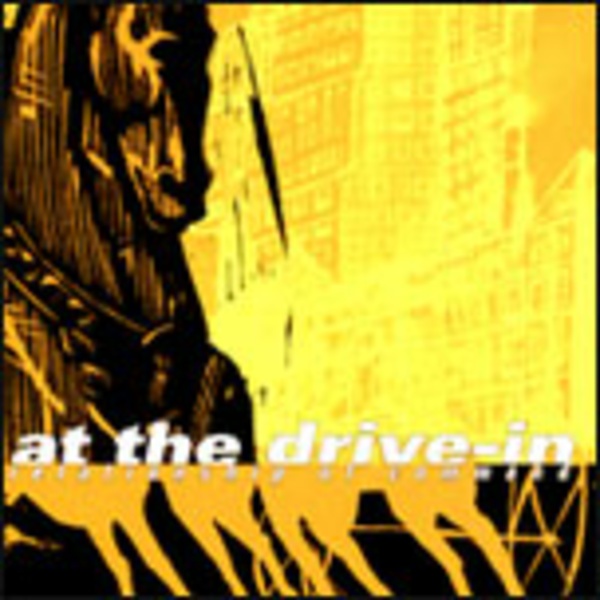 AT THE DRIVE IN, relationship of command cover