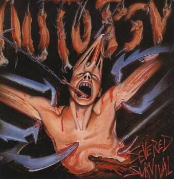 Cover AUTOPSY, severed survival