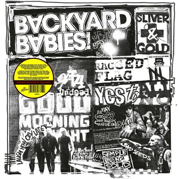 BACKYARD BABIES – sliver & gold (reissue) (LP Vinyl)
