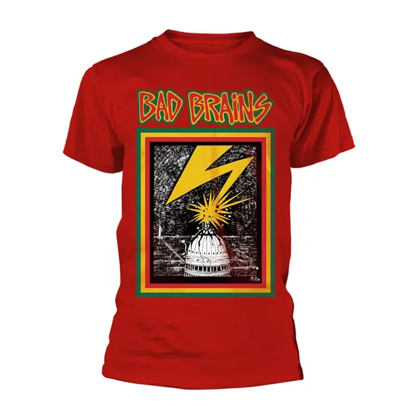BAD BRAINS – bad brains (boy) red (Textil)