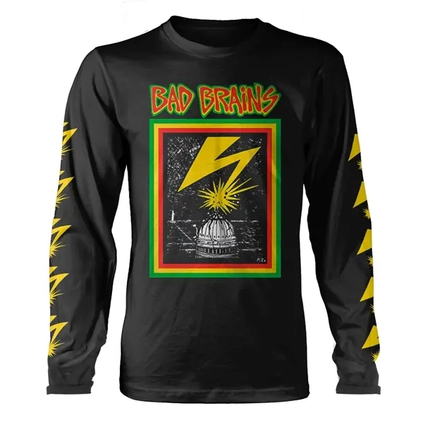 BAD BRAINS – bb (longsleeve) black (Textil)