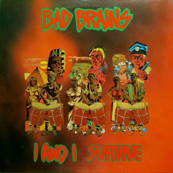 Cover BAD BRAINS, i and i survive
