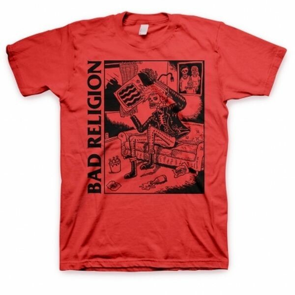 Cover BAD RELIGION, television (boy) red