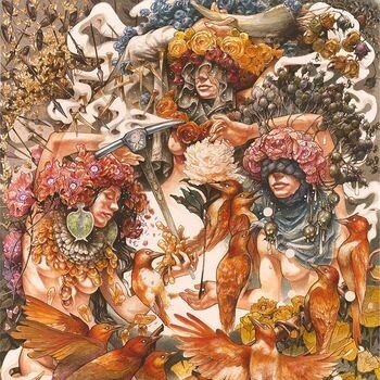 BARONESS, gold & grey cover