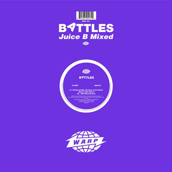 BATTLES – juice b remixed (12" Vinyl)