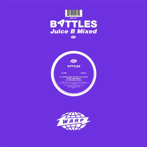 BATTLES – juice b remixed (12" Vinyl)