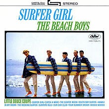 BEACH BOYS, surfer girl cover