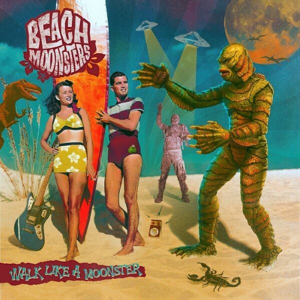 Cover BEACH MOONSTERS, walk like a moonster