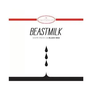 BEASTMILK – white stains on black wax (7" Vinyl)