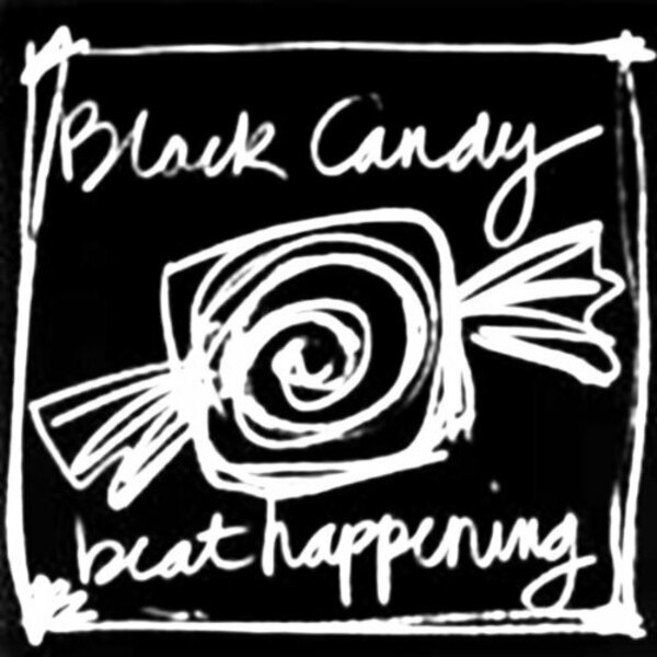 BEAT HAPPENING, black candy cover