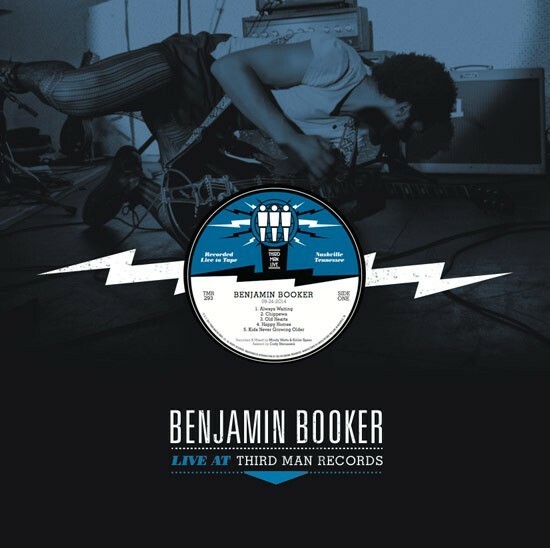 Cover BENJAMIN BOOKER, third man live