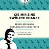 BERND BEGEMANN – gib mir eine zwölfte chance (Papier)