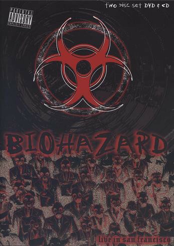 Cover BIOHAZARD, live in san francisco