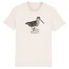 BIRDSHIRT – bekassine (boy), natural (Textil)
