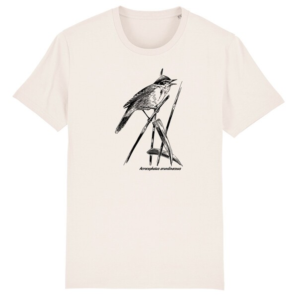 BIRDSHIRT – drosselrohrsänger (boy), natural (Textil)