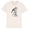 BIRDSHIRT – drosselrohrsänger (boy), natural (Textil)