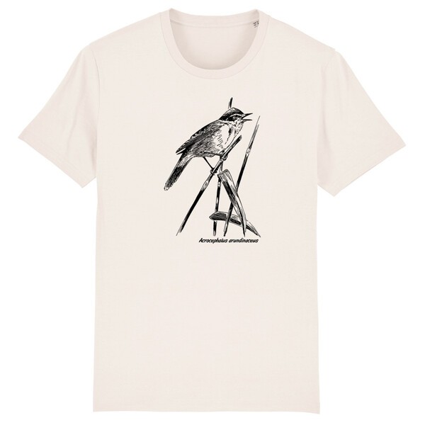 Cover BIRDSHIRT, drosselrohrsänger (boy), orange