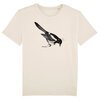 BIRDSHIRT – elster (boy), natural (Textil)