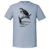 BIRDSHIRT – fischadler (boy), mineral blue (Textil)