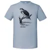 BIRDSHIRT – fischadler (boy), mineral blue (Textil)