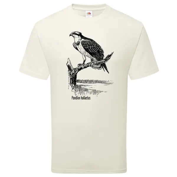 BIRDSHIRT – fischadler (boy), natural (Textil)