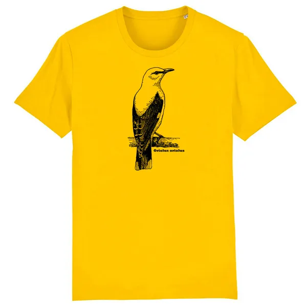 BIRDSHIRT – pirol (boy), spectra yellow (Textil)