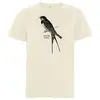 BIRDSHIRT – rauchschwalbe (boy), natural (Textil)