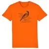 BIRDSHIRT – singdrossel (boy), orange (Textil)