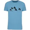 BIRDSHIRT – star (boy), cloudy blue heather (Textil)